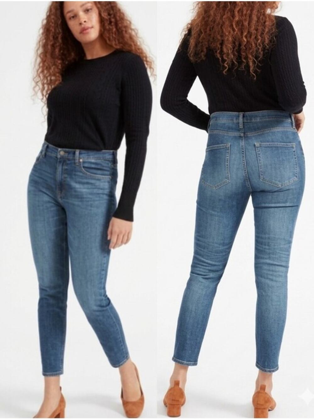 EVERLANE The High Rise Skinny Jean Ankle Length Size 31